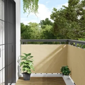Pantalla de privacidad de balcón PVC crema 300x90 cm by , fence panels - Ref: Foro24-4005444, Price: 15,74 €, Discount: %
