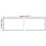 Pantalla de privacidad de balcón PVC crema 300x90 cm de , Paneles de vallas - Ref: Foro24-4005444, Precio: 15,74 €, Descuento: %
