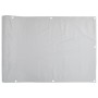 Pantalla de privacidad de balcón PVC gris 300x120 cm de , Paneles de vallas - Ref: Foro24-4005492, Precio: 18,30 €, Descuento: %
