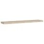 Estantes flotantes pared 2 uds color roble MDF 120x23,5x3,8cm de vidaXL, Estantes y estanterías - Ref: Foro24-323884, Precio:...