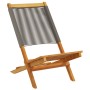 Sillas de jardín 2 uds madera maciza acacia polipropileno gris de , Sillas de jardín - Ref: Foro24-367688, Precio: 125,05 €, ...