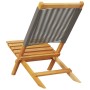 Sillas de jardín 2 uds madera maciza acacia polipropileno gris de , Sillas de jardín - Ref: Foro24-367688, Precio: 125,05 €, ...