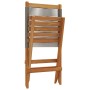 Sillas de jardín 2 uds madera maciza acacia polipropileno gris de , Sillas de jardín - Ref: Foro24-367688, Precio: 125,05 €, ...