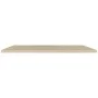 Estantes flotantes pared 2 uds color roble MDF 120x23,5x3,8cm de vidaXL, Estantes y estanterías - Ref: Foro24-323884, Precio:...