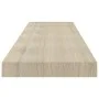 Estantes flotantes pared 2 uds color roble MDF 120x23,5x3,8cm de vidaXL, Estantes y estanterías - Ref: Foro24-323884, Precio:...