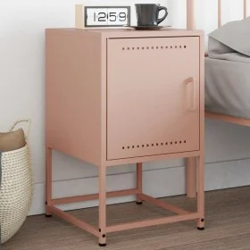 Nachttisch aus rosa Stahl 36x39x60,5 cm von , Nachttische - Ref: Foro24-846448, Preis: 57,81 €, Rabatt: %