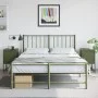 Mesitas de noche 2 unidades acero verde oliva 36x39x60,5 cm de , Mesitas de noche - Ref: Foro24-846455, Precio: 81,45 €, Desc...