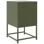 Mesitas de noche 2 unidades acero verde oliva 36x39x60,5 cm de , Mesitas de noche - Ref: Foro24-846455, Precio: 81,45 €, Desc...