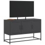 Mueble para TV de acero negro 100,5x39x60,5 cm de , Muebles TV - Ref: Foro24-846476, Precio: 101,63 €, Descuento: %
