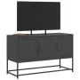 Mueble para TV de acero negro 100,5x39x60,5 cm de , Muebles TV - Ref: Foro24-846476, Precio: 73,00 €, Descuento: %