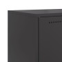 Aparador de acero negro 68,5x38,5x123,5 cm de , Aparadores - Ref: Foro24-846488, Precio: 144,82 €, Descuento: %