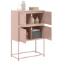 Aparador de acero rosa 68,5x38,5x107 cm de , Aparadores - Ref: Foro24-846483, Precio: 97,85 €, Descuento: %