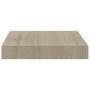 Estante flotante de pared MDF color roble 23x23,5x3,8 cm de vidaXL, Estantes y estanterías - Ref: Foro24-323865, Precio: 16,5...