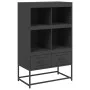 Schwarzer Stahlschrank 68x39x111,5 cm von , Sideboards - Ref: Foro24-846602, Preis: 92,65 €, Rabatt: %