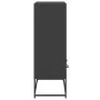 Schwarzer Stahlschrank 68x39x111,5 cm von , Sideboards - Ref: Foro24-846602, Preis: 92,65 €, Rabatt: %