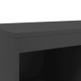 Aparador de acero negro 68x39x111,5 cm de , Aparadores - Ref: Foro24-846602, Precio: 93,53 €, Descuento: %