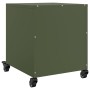 Mesitas de noche 2 unidades acero verde oliva 36x39x43,5 cm de , Mesitas de noche - Ref: Foro24-846635, Precio: 99,53 €, Desc...