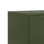 Mueble de TV de acero verde oliva 68x39x43,5 cm de , Muebles TV - Ref: Foro24-846642, Precio: 76,40 €, Descuento: %