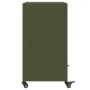 Aparador de acero verde oliva 68x39x72 cm de , Aparadores - Ref: Foro24-846654, Precio: 119,75 €, Descuento: %