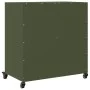 Aparador de acero verde oliva 68x39x72 cm de , Aparadores - Ref: Foro24-846654, Precio: 119,75 €, Descuento: %