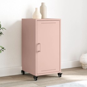 Aparador de acero rosa 36x39x72 cm de , Aparadores - Ref: Foro24-846675, Precio: 65,98 €, Descuento: %