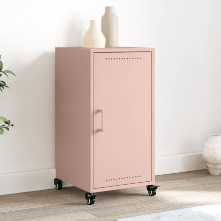 Aparador de acero rosa 36x39x72 cm de , Aparadores - Ref: Foro24-846675, Precio: 65,98 €, Descuento: %