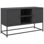 Mueble para TV de acero negro 100,5x39x60,5 cm de , Muebles TV - Ref: Foro24-846512, Precio: 94,21 €, Descuento: %