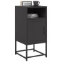 Mesitas de noche 2 unidades acero negra 36x39x78 cm de , Mesitas de noche - Ref: Foro24-846567, Precio: 112,45 €, Descuento: %