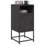 Mesitas de noche 2 unidades acero negra 36x39x78 cm de , Mesitas de noche - Ref: Foro24-846567, Precio: 110,93 €, Descuento: %