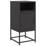 Mesitas de noche 2 unidades acero negra 36x39x78 cm de , Mesitas de noche - Ref: Foro24-846567, Precio: 112,45 €, Descuento: %