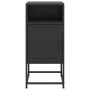 Mesitas de noche 2 unidades acero negra 36x39x78 cm de , Mesitas de noche - Ref: Foro24-846567, Precio: 112,45 €, Descuento: %