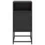 Mesitas de noche 2 unidades acero negra 36x39x78 cm de , Mesitas de noche - Ref: Foro24-846567, Precio: 110,93 €, Descuento: %