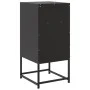 Mesitas de noche 2 unidades acero negra 36x39x78 cm de , Mesitas de noche - Ref: Foro24-846567, Precio: 110,93 €, Descuento: %