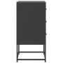 Mesita de noche acero negra 36x39x78 cm de , Mesitas de noche - Ref: Foro24-846578, Precio: 84,99 €, Descuento: %