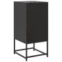 Mesita de noche acero negra 36x39x78 cm de , Mesitas de noche - Ref: Foro24-846578, Precio: 84,99 €, Descuento: %