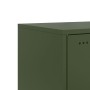 Mesita de noche acero verde oliva 36x39x78 cm de , Mesitas de noche - Ref: Foro24-846586, Precio: 89,49 €, Descuento: %