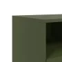 Mueble para TV de acero verde oliva 68x39x60,5 cm de , Muebles TV - Ref: Foro24-846552, Precio: 67,97 €, Descuento: %