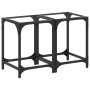 Mesas de centro 2 uds vidrio transparente y acero 30x30x40 cm de , Mesas de centro - Ref: Foro24-845951, Precio: 37,32 €, Des...