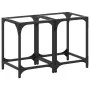 Mesas de centro 2 uds vidrio transparente y acero 30x30x40 cm de , Mesas de centro - Ref: Foro24-845951, Precio: 36,82 €, Des...
