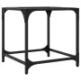 Mesa de centro superficie vidrio transparente acero 40x40x40 cm de , Mesas de centro - Ref: Foro24-845958, Precio: 29,71 €, D...