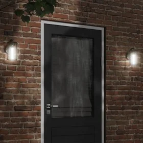 Apliques de exterior 2 unidades acero inoxidable negro by , Outdoor lighting - Ref: Foro24-4006259, Price: 58,13 €, Discount: %