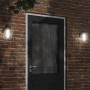 Apliques de exterior 2 unidades acero inoxidable negro de , Iluminación de exterior - Ref: Foro24-4006259, Precio: 59,31 €, D...