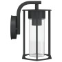 Apliques de exterior 2 unidades acero inoxidable negro de , Iluminación de exterior - Ref: Foro24-4006259, Precio: 59,31 €, D...