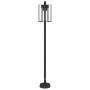 Lámparas de suelo exterior 3 uds acero inoxidable negro 100 cm de , Iluminación de exterior - Ref: Foro24-4006348, Precio: 12...
