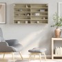Vitrina de madera de ingeniería roble Sonoma 100x15x58 cm de , Estantes y estanterías - Ref: Foro24-847928, Precio: 57,35 €, ...