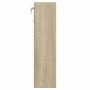 Vitrina de madera de ingeniería roble Sonoma 100x15x58 cm de , Estantes y estanterías - Ref: Foro24-847928, Precio: 57,35 €, ...