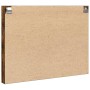 Vitrina de madera de ingeniería roble ahumado 100x8,5x75 cm de , Estantes y estanterías - Ref: Foro24-847937, Precio: 54,40 €...