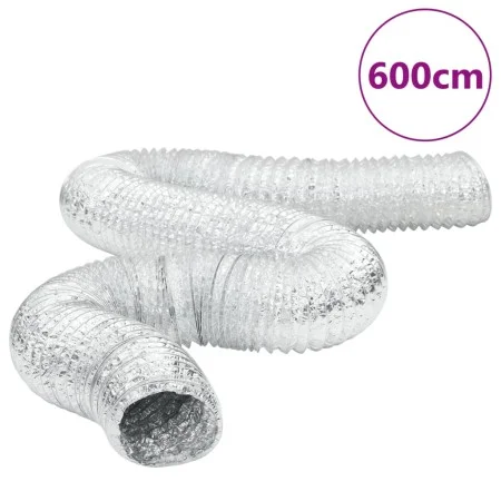 Conducto de ventilación de aluminio 6 m Ø12,5 cm de , Conductos de aire - Ref: Foro24-4008063, Precio: 16,17 €, Descuento: %