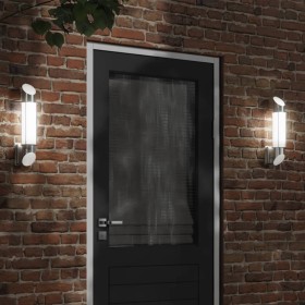 Aplique de exterior de acero inoxidable plateado de , Iluminación de exterior - Ref: Foro24-4006292, Precio: 29,80 €, Descuen...