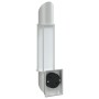 Aplique de exterior de acero inoxidable plateado de , Iluminación de exterior - Ref: Foro24-4006292, Precio: 29,80 €, Descuen...